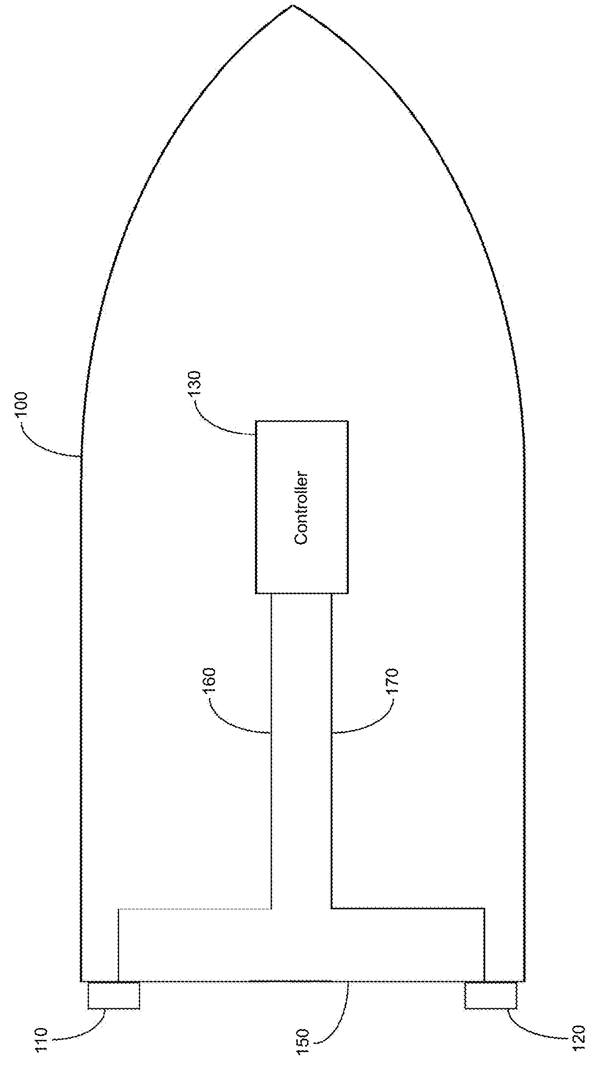 Surf wake forming system with dual actuated trim tab