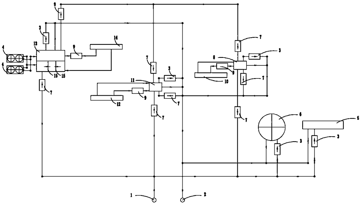 Circulating water loading device for high-speed optical fiber secondary coating and secondary coating cooling method