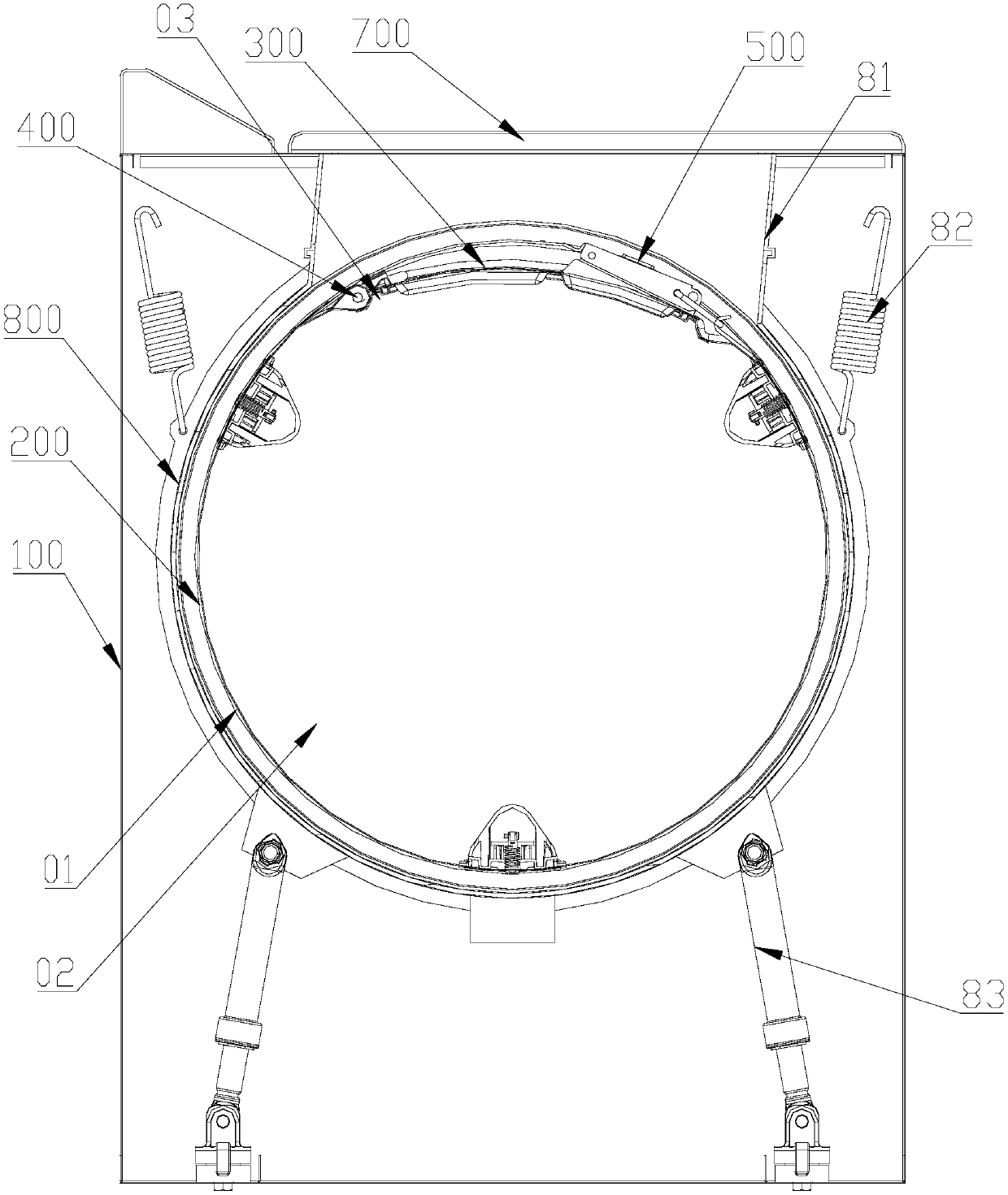 Top-loading washing machine