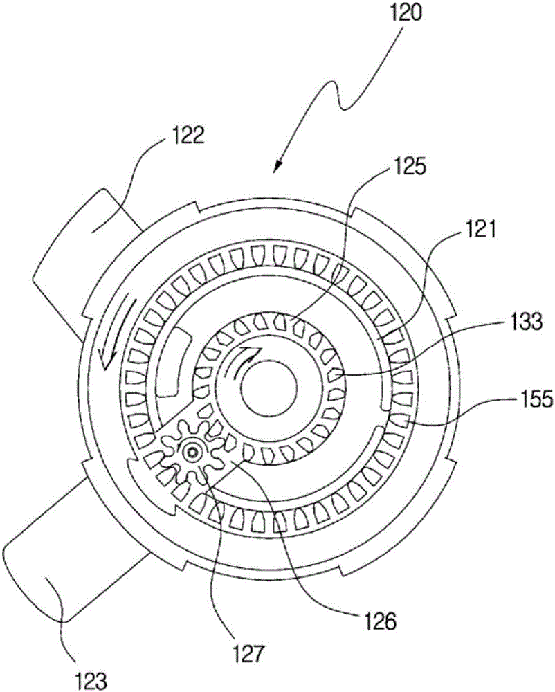 Juice extraction module for juicer