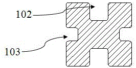 Phase shifter with built-in transmission rod