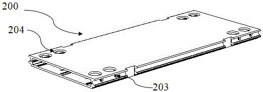 Phase shifter with built-in transmission rod