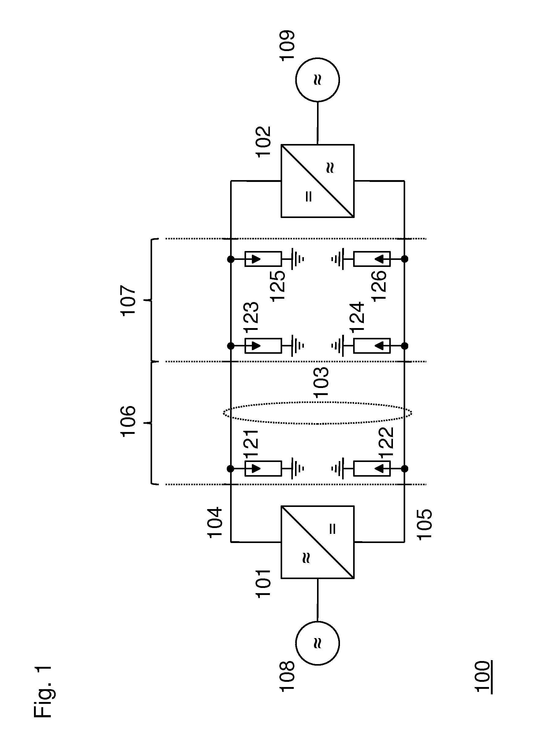 Voltage balancing of symmetric HVDC monopole transmission lines after earth faults