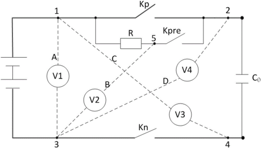 Relay fault diagnosis circuit and method