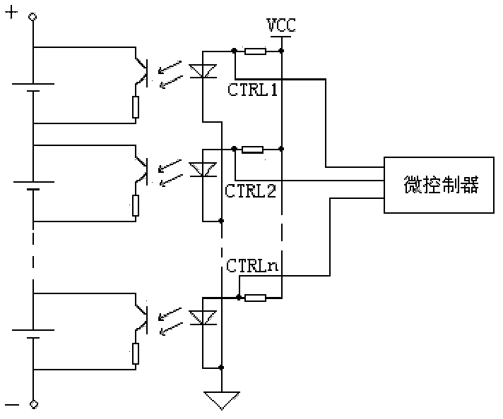 Balance control system and method for high-capacity serial connected battery packs