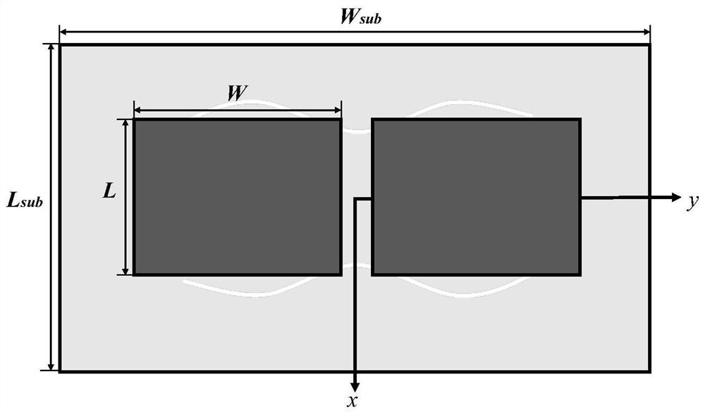 Optimization design method for shape of curve groove decoupling structure of array antenna