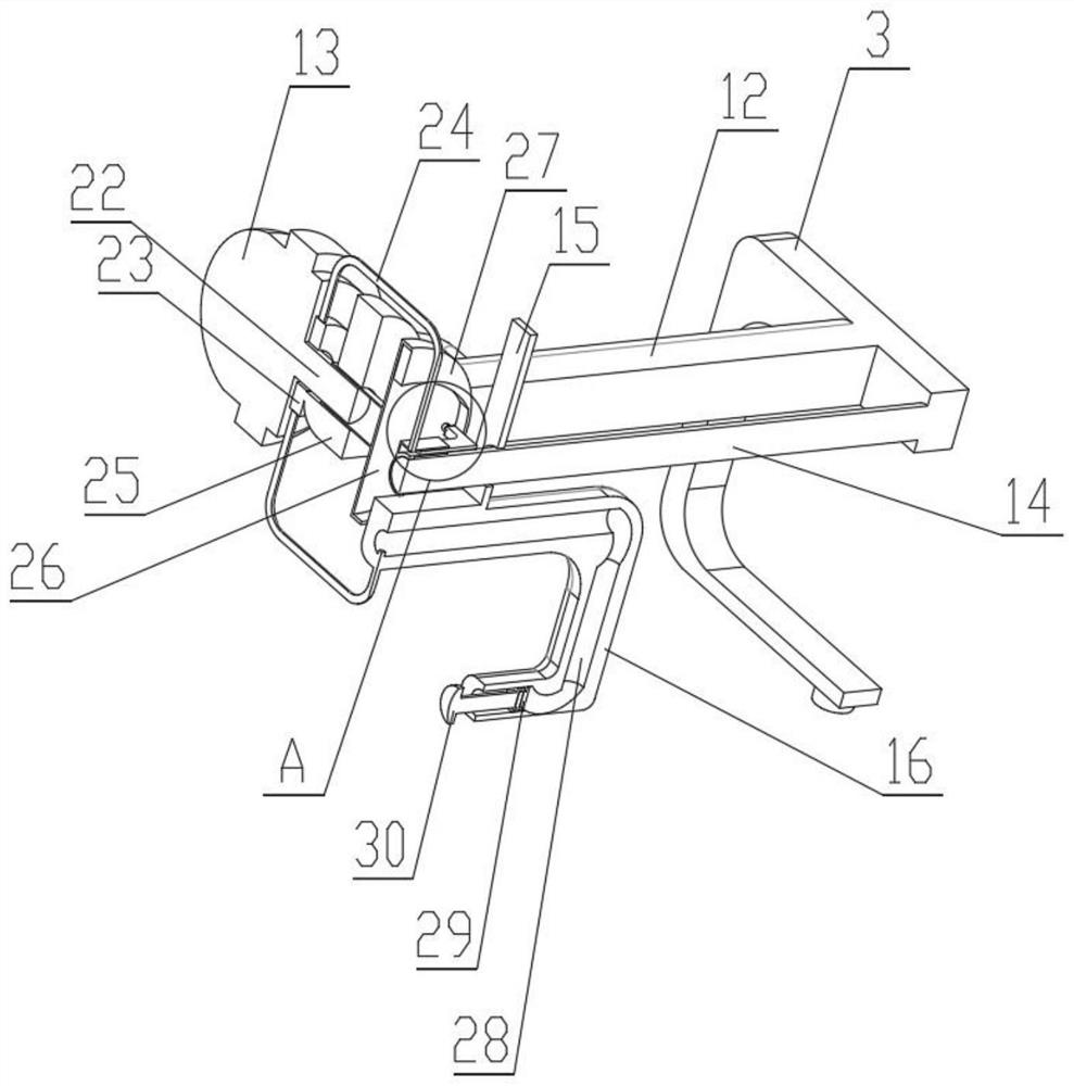 Double-side-face grinding machine suitable for hardware fitting grinding