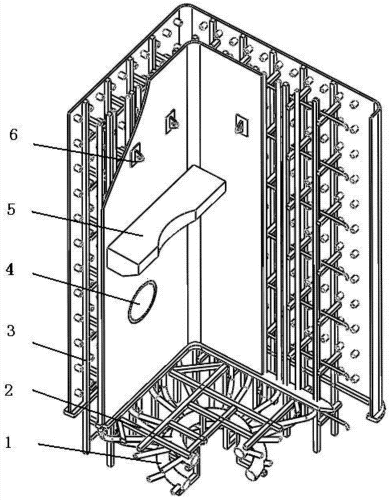 A high temperature gas-cooled reactor nuclear power plant steam generator cabin module