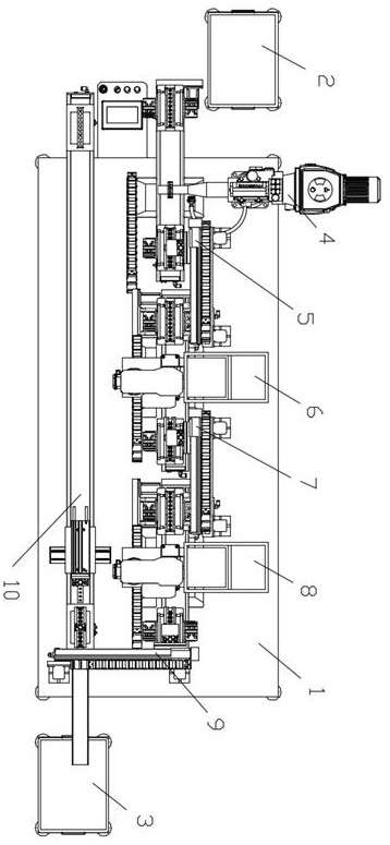 Automatic surface milling and drilling equipment used for machining