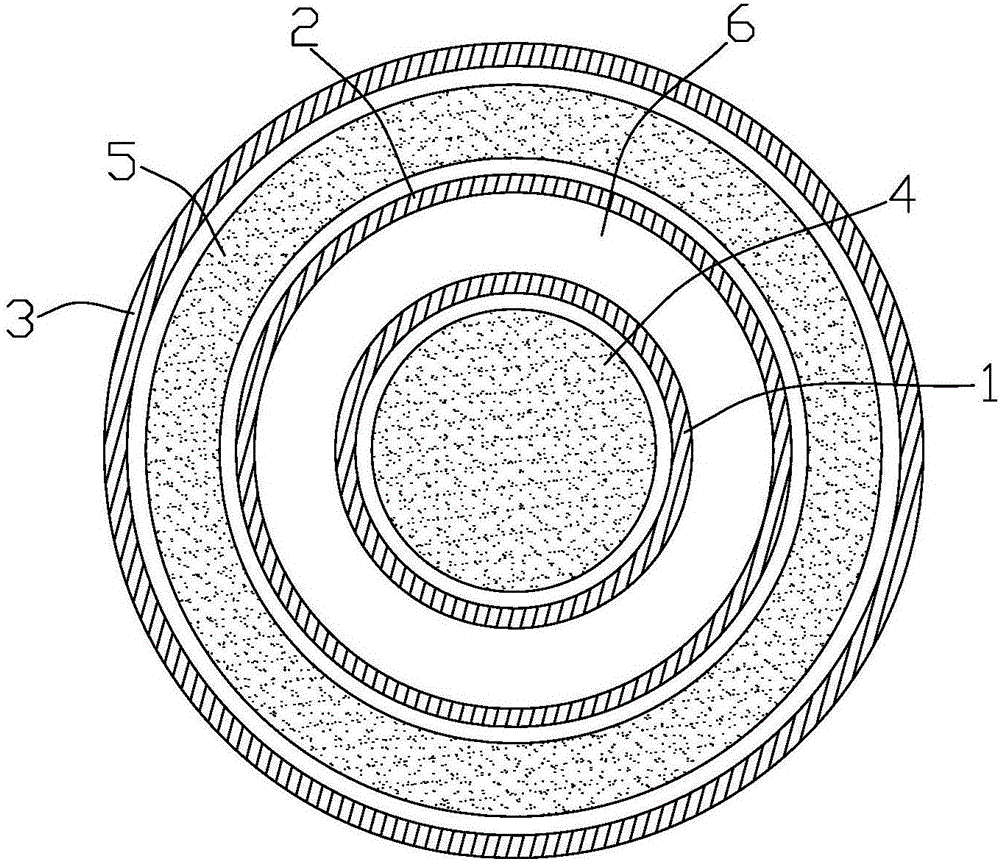 Three-cooling type fuel rod and fuel assembly