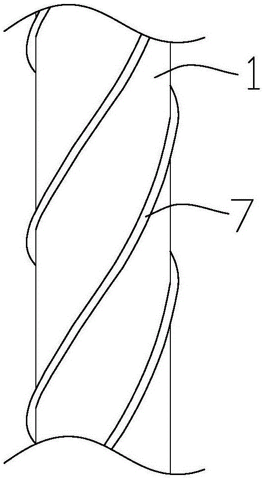 Three-cooling type fuel rod and fuel assembly