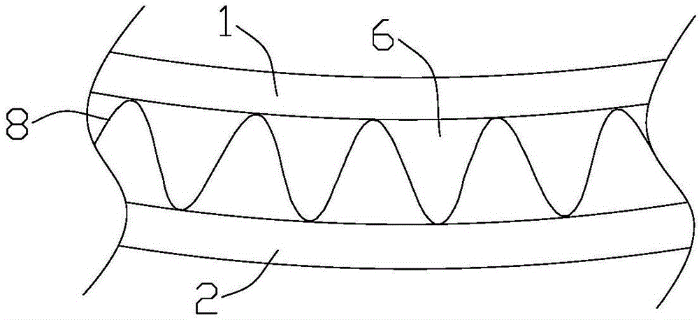 Three-cooling type fuel rod and fuel assembly