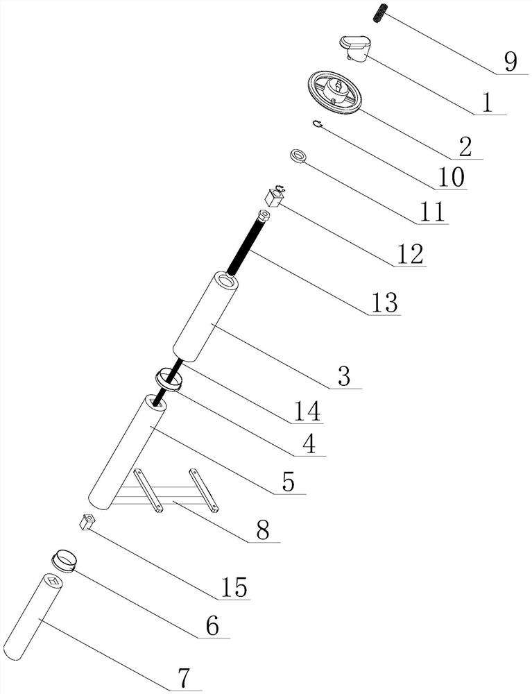 Seat back lifting mechanism and learning chair