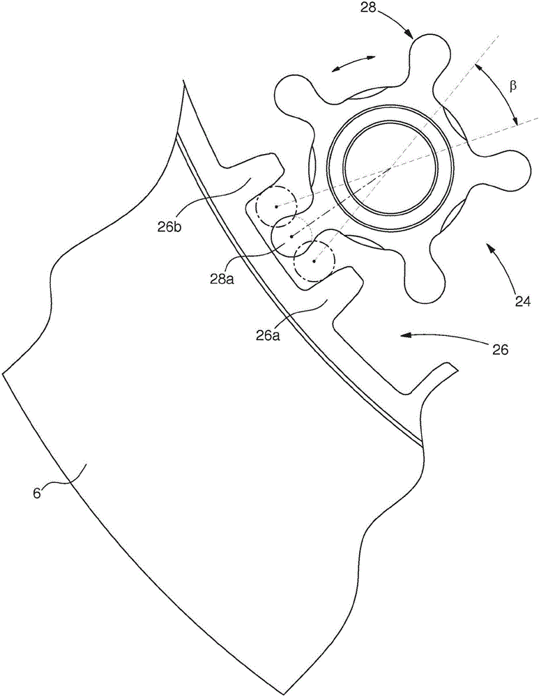 Electronic clock movement comprising an analog display of several items of information