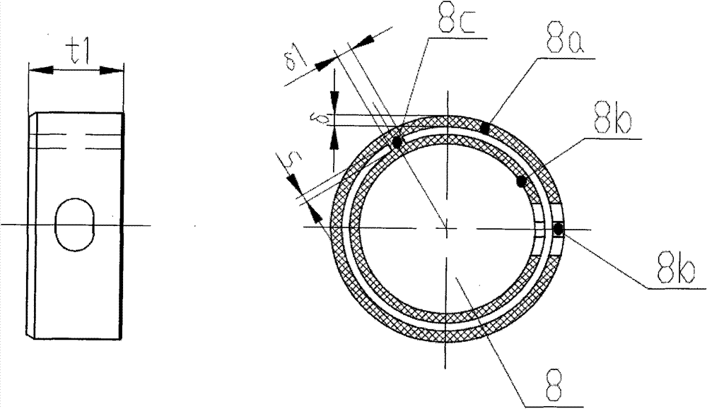 Automatic clearance adjusting mechanism for worm and gear of automobile electric power steering gear