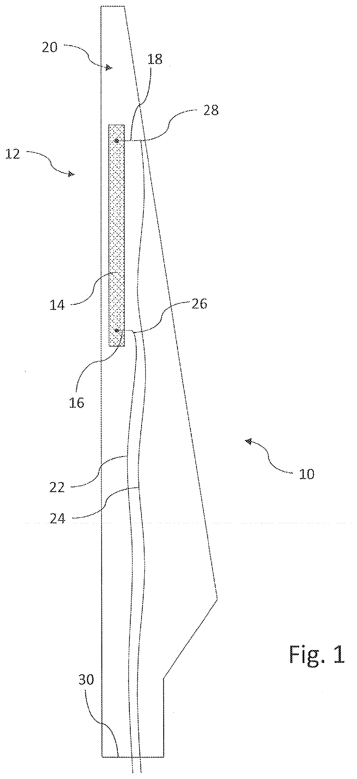 Method of securing cables to a wind turbine blade