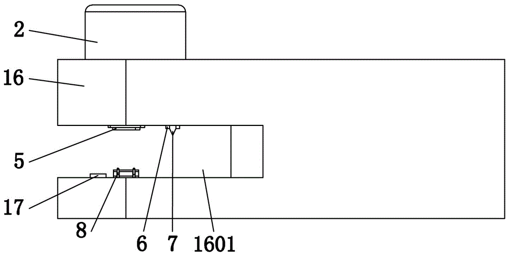 Handheld sealing machine capable of preventing wrong heating