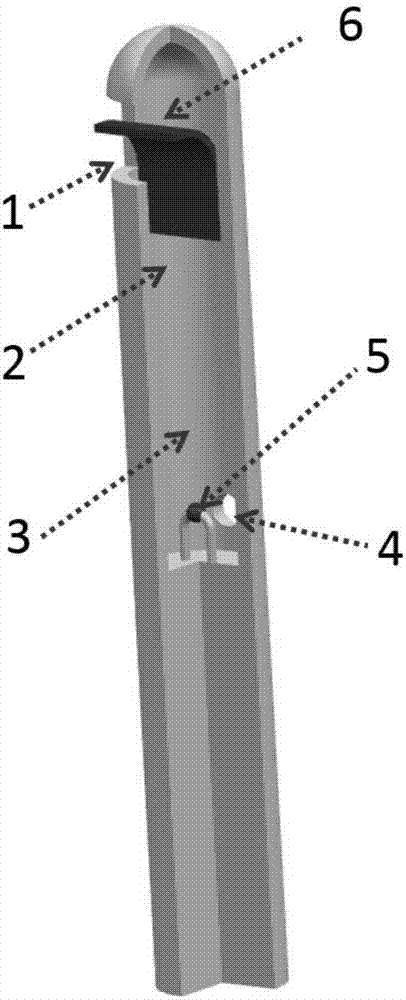 Method used for improving measurement accuracy of stagnation total temperature probe