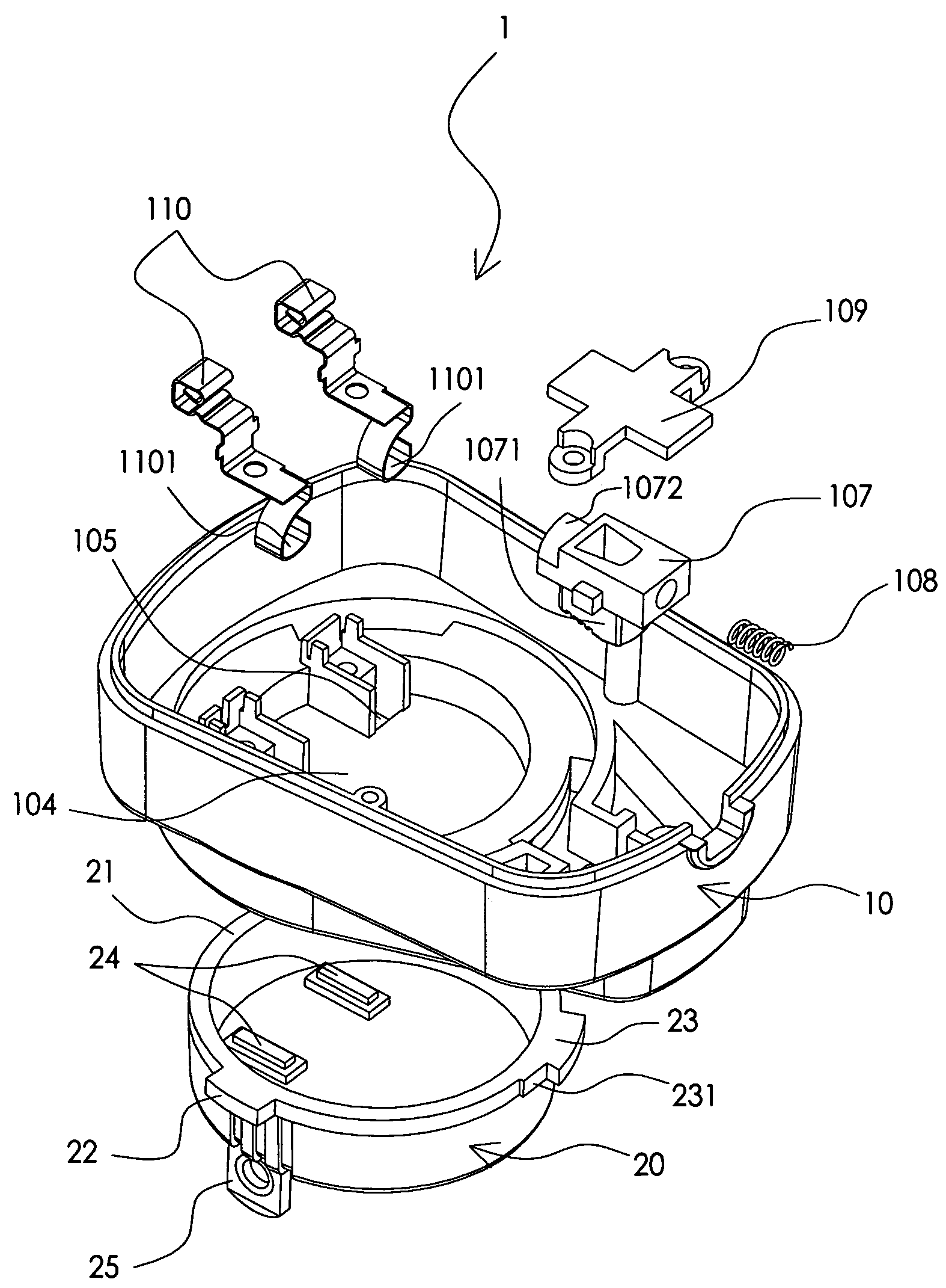 Power adapter with optional types of replaceable plug