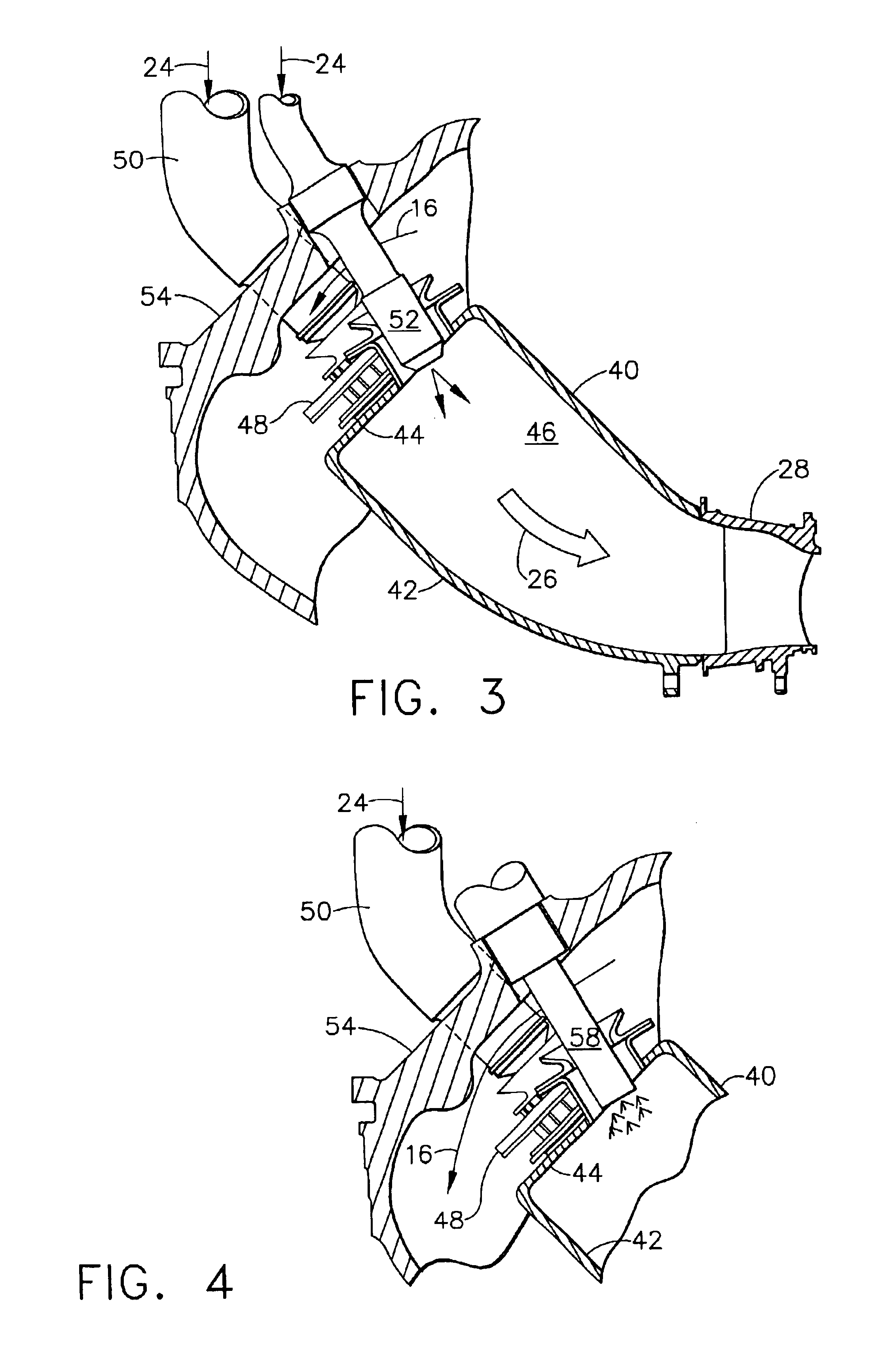 Sector staging combustor