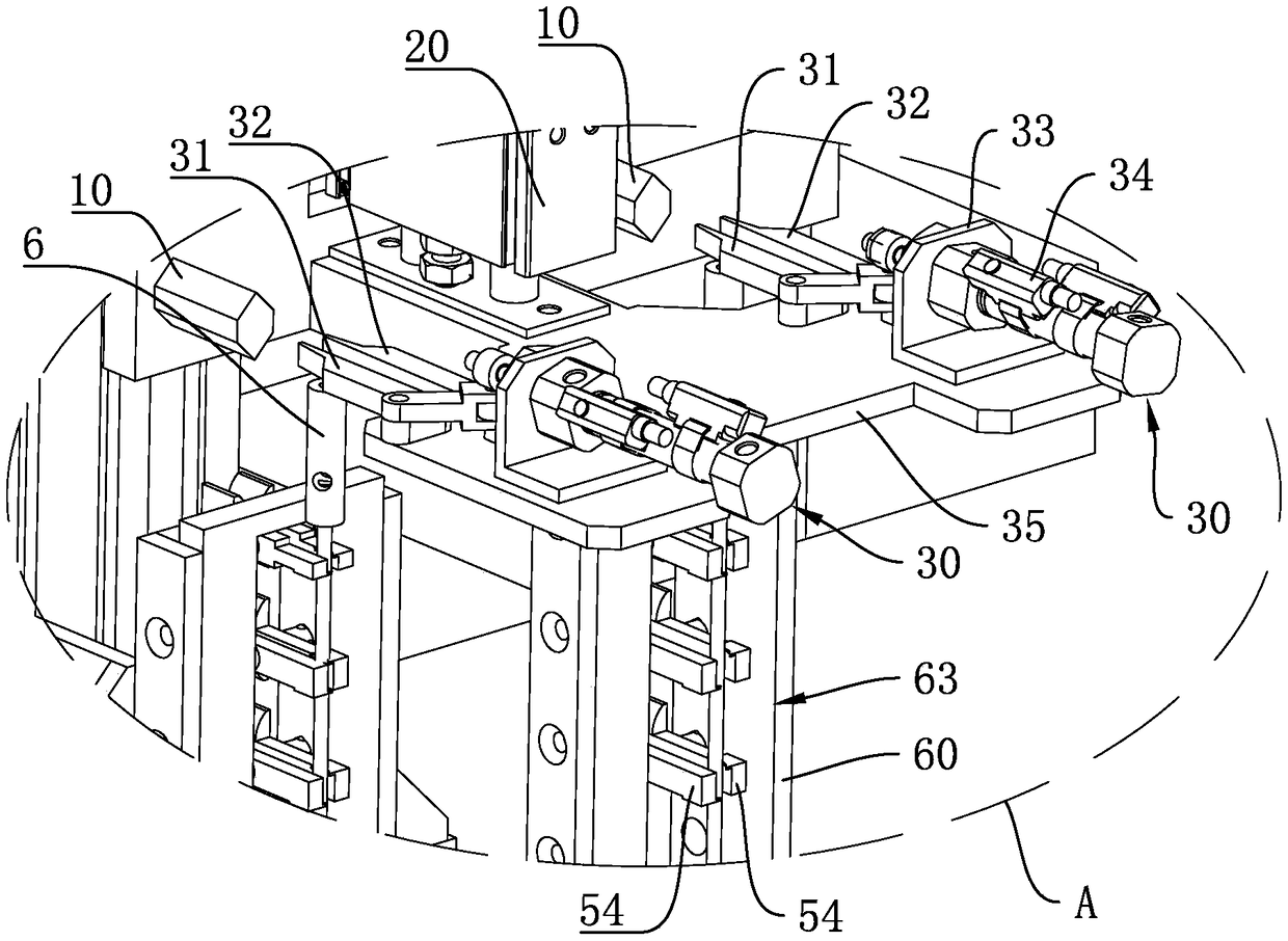 Optical fiber sorting device and optical fiber assembly line