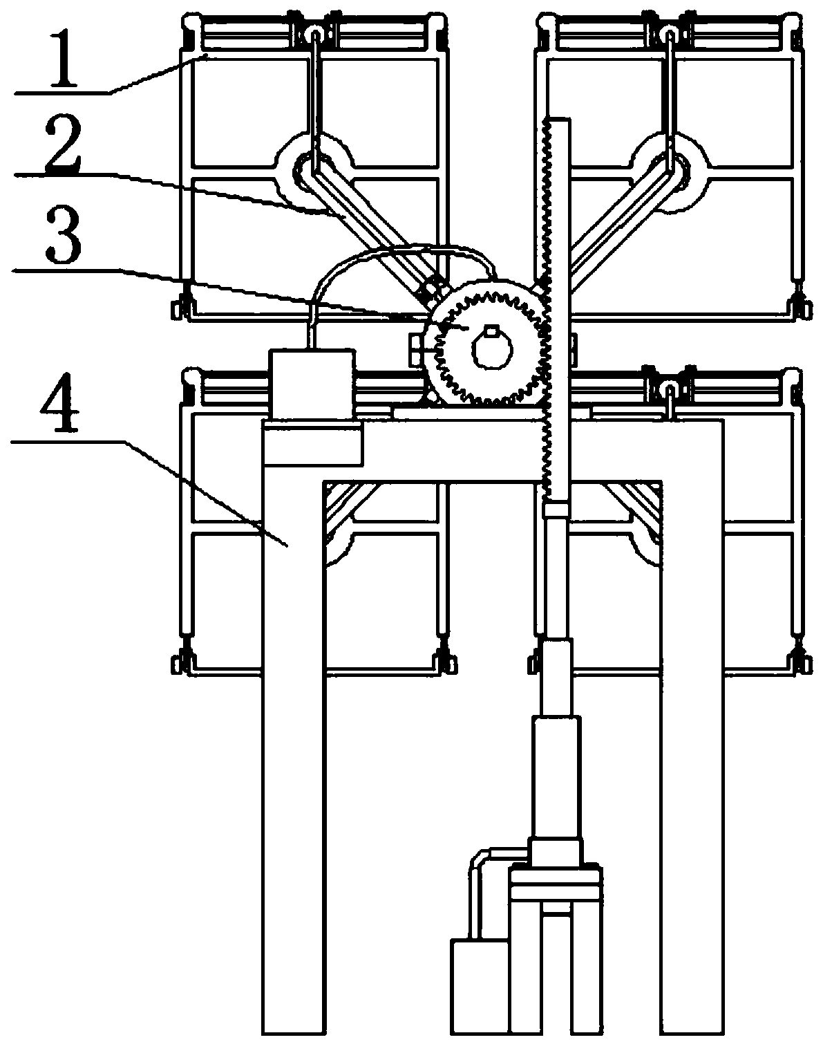 Lifting three-dimensional mechanical parking lot