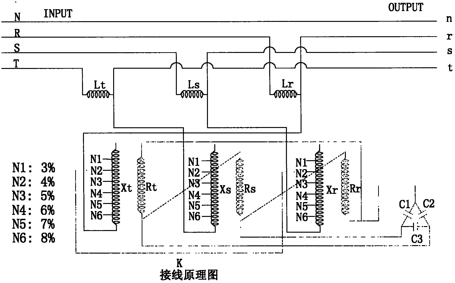 Voltage-regulating and power-saving power distribution cabinet