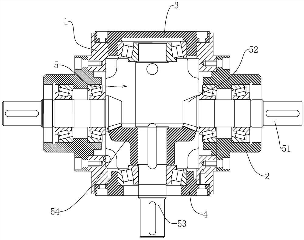 A double output reducer