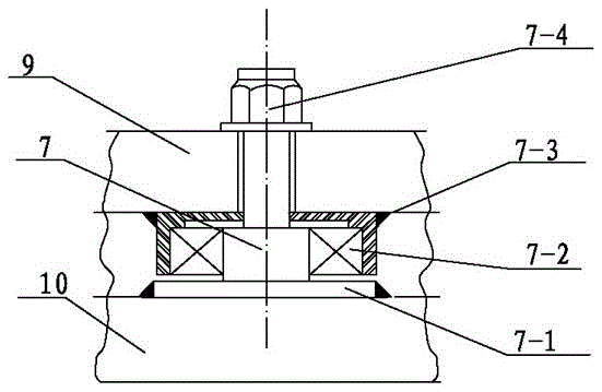 Gasoline engine type tamping machine with transverse moving, rotating and multi-point tamping functions