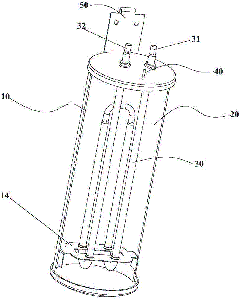 Heat storage device and air conditioner with same