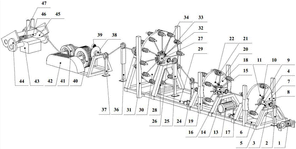 Electric wire and electric cable auger machine