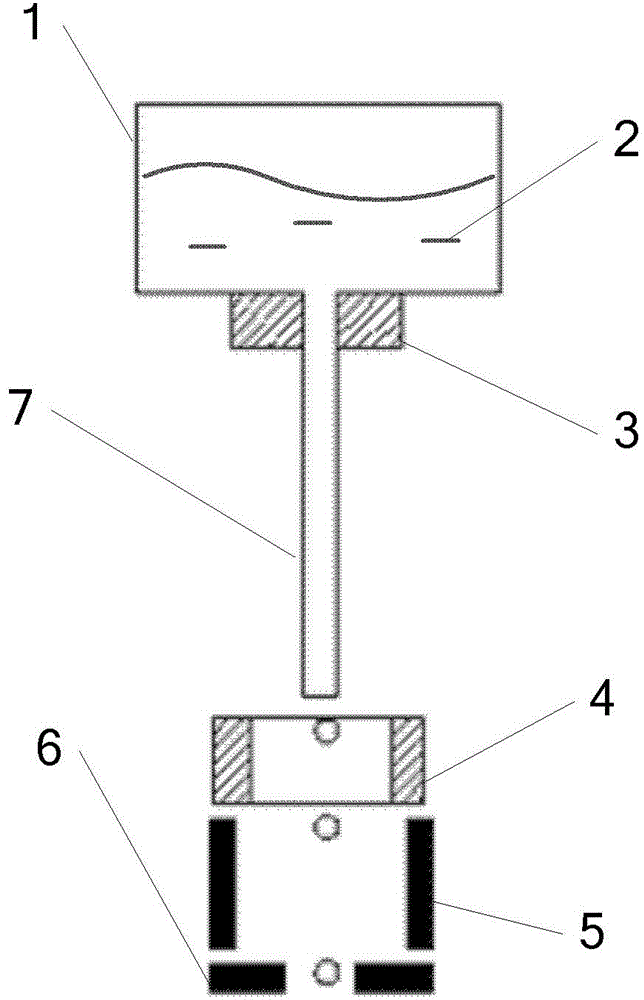 High-frequency and high-speed micron-sized droplet generating device