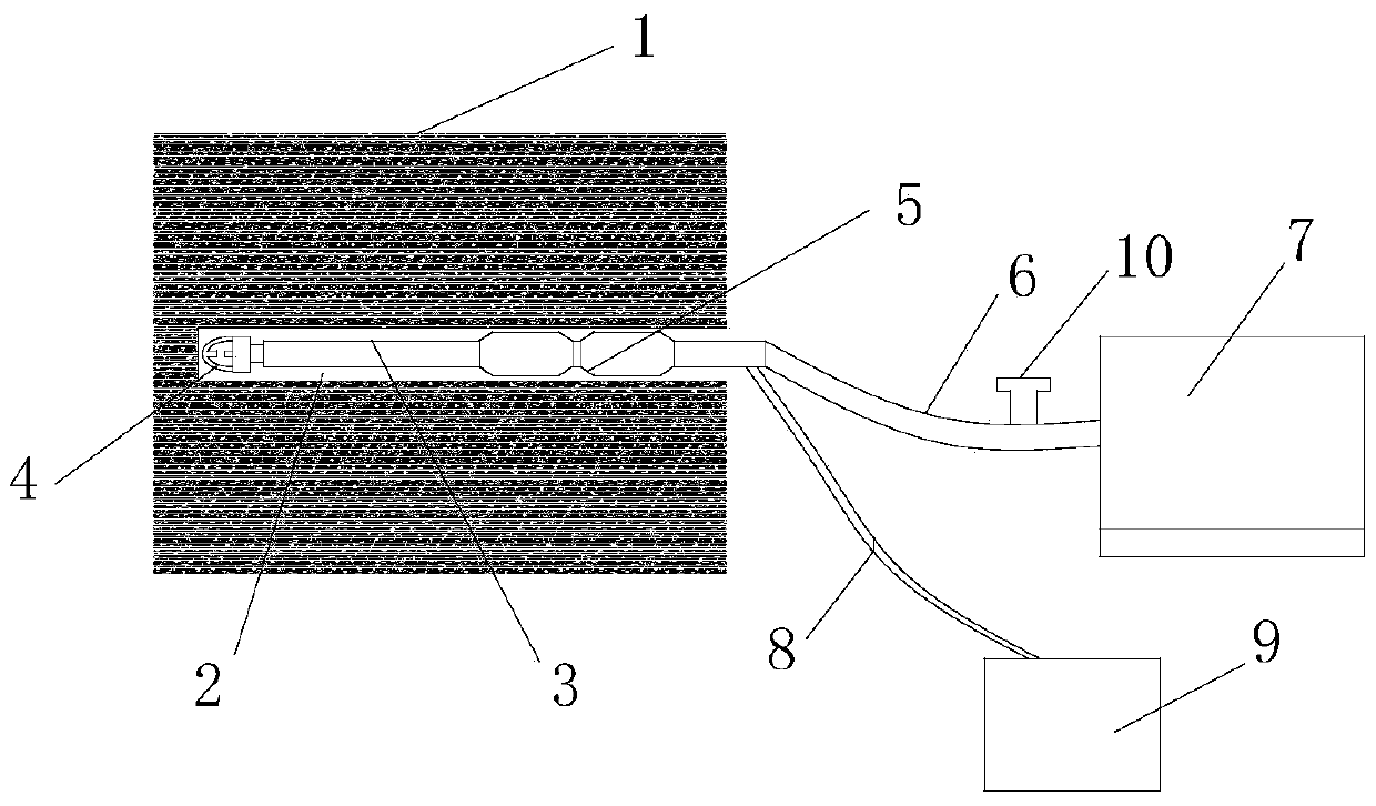 A high-power electric detonation-assisted hydraulic fracturing anti-permeability method in underground coal mines