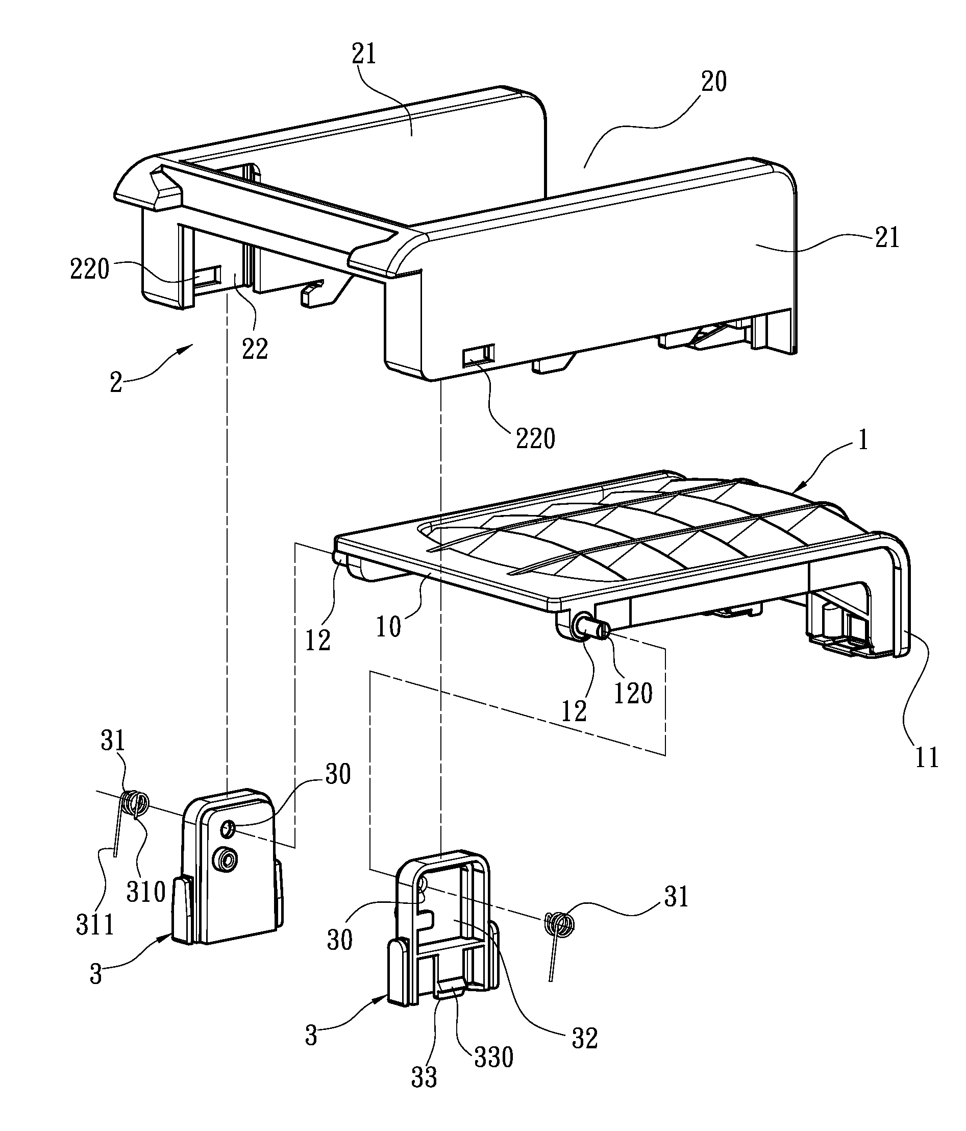 Liftable cover