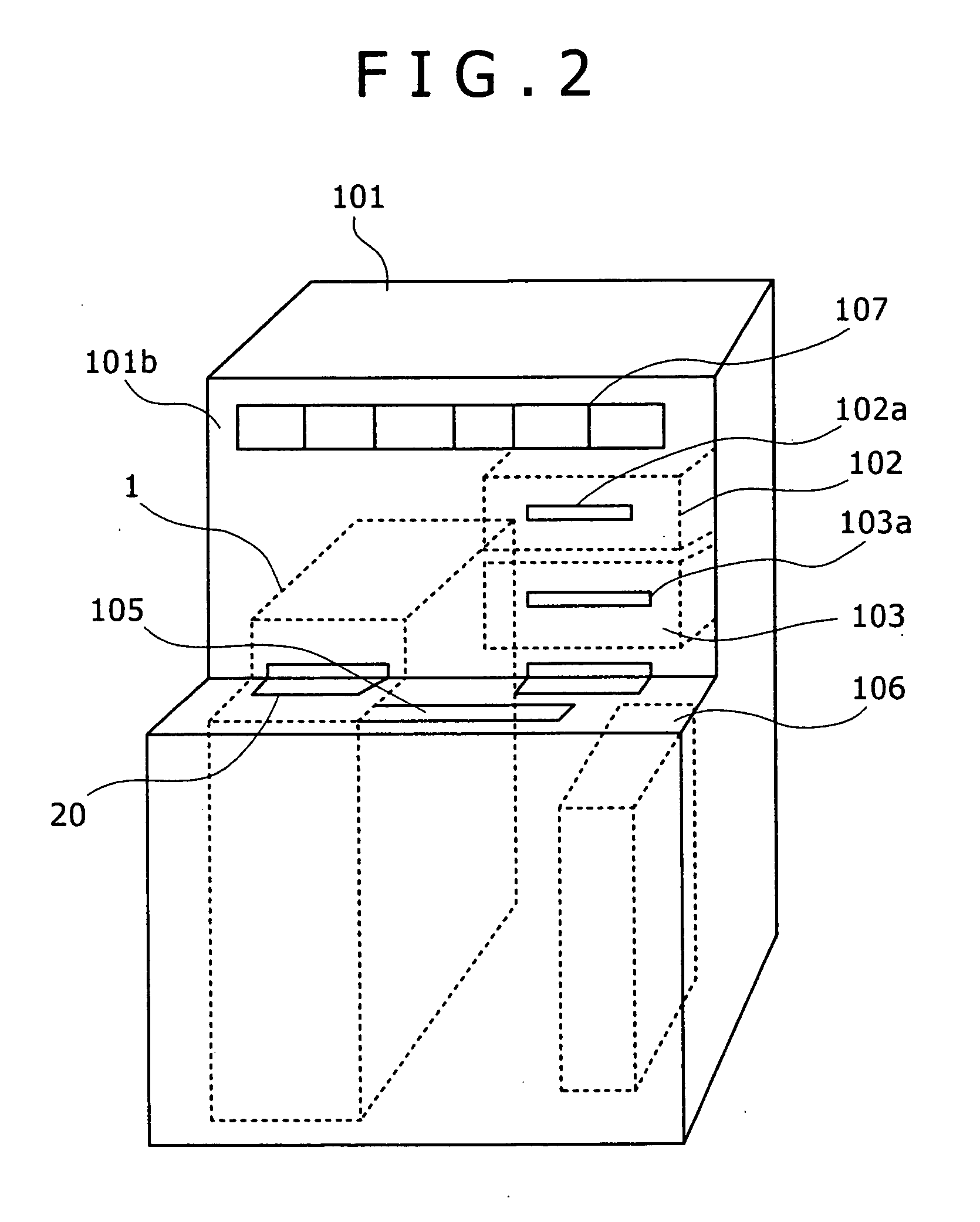 Bill depositing/dispensing apparatus