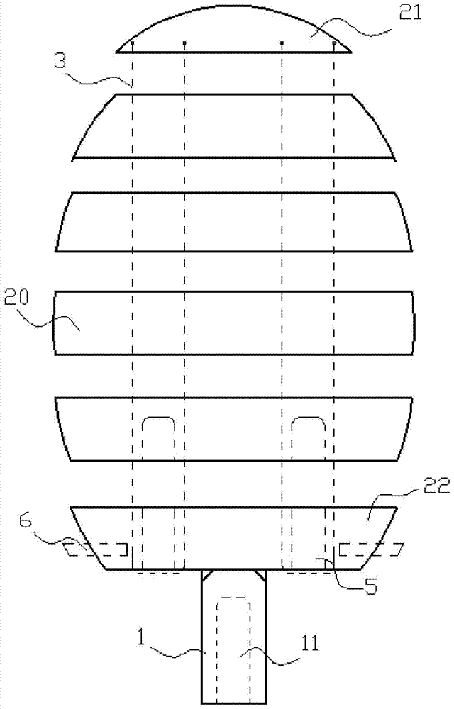 a folding racket