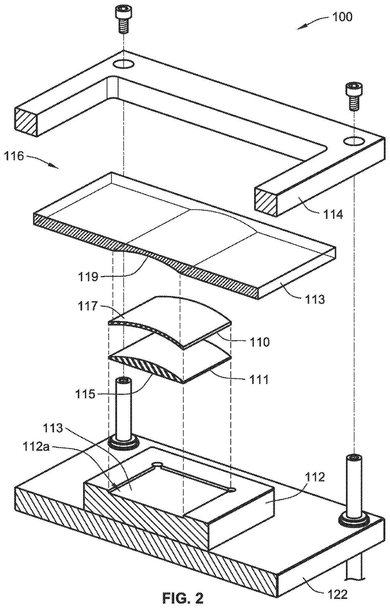 Laser welding system and method using machined clamping tool