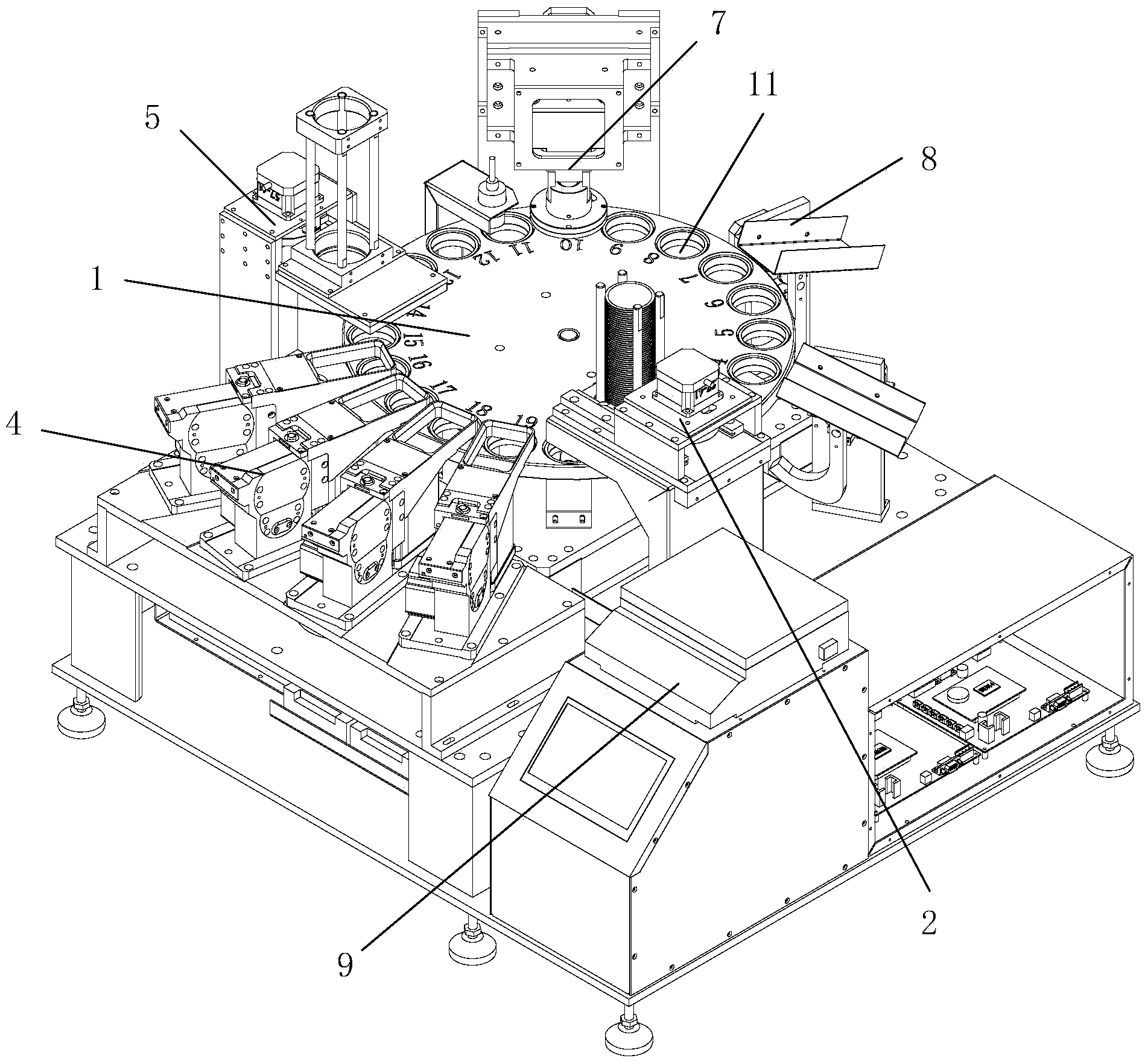 Dispensing method of traditional Chinese medicine granule-dispensing system