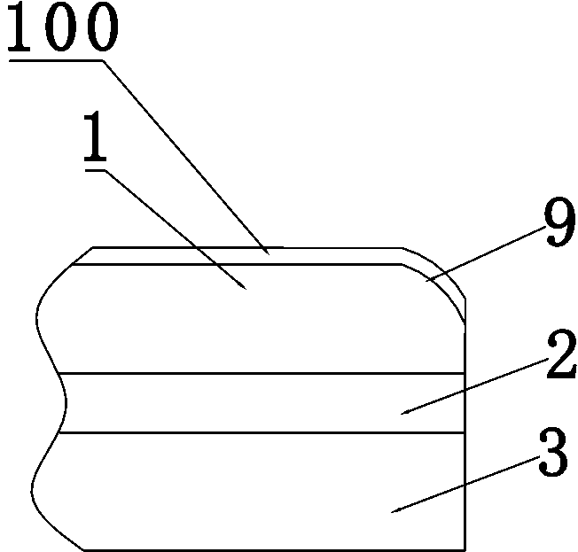 Chamfer lock floor production method