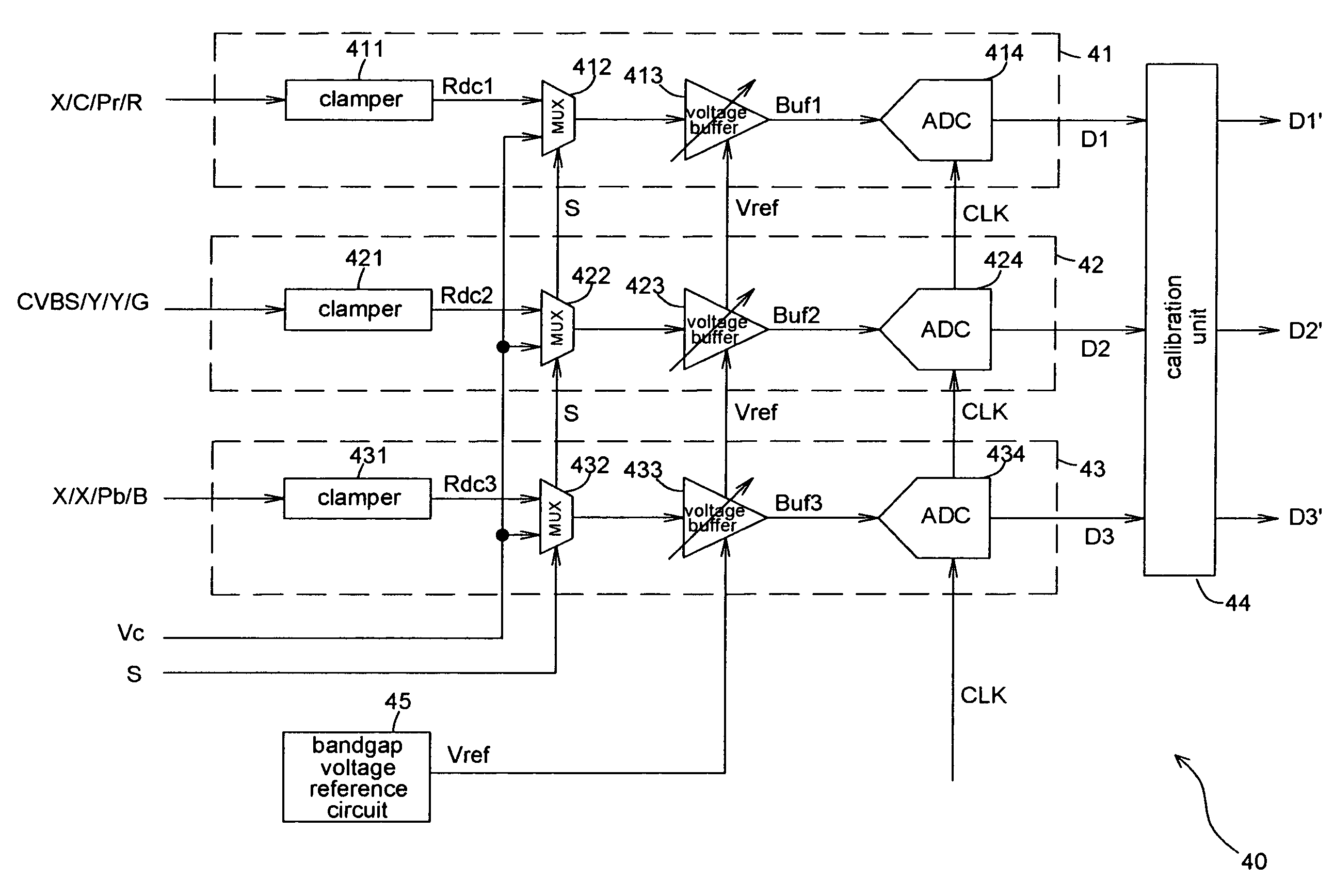 Analog front end device