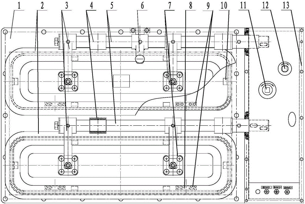 Pulsed concentrated air inflow closing device