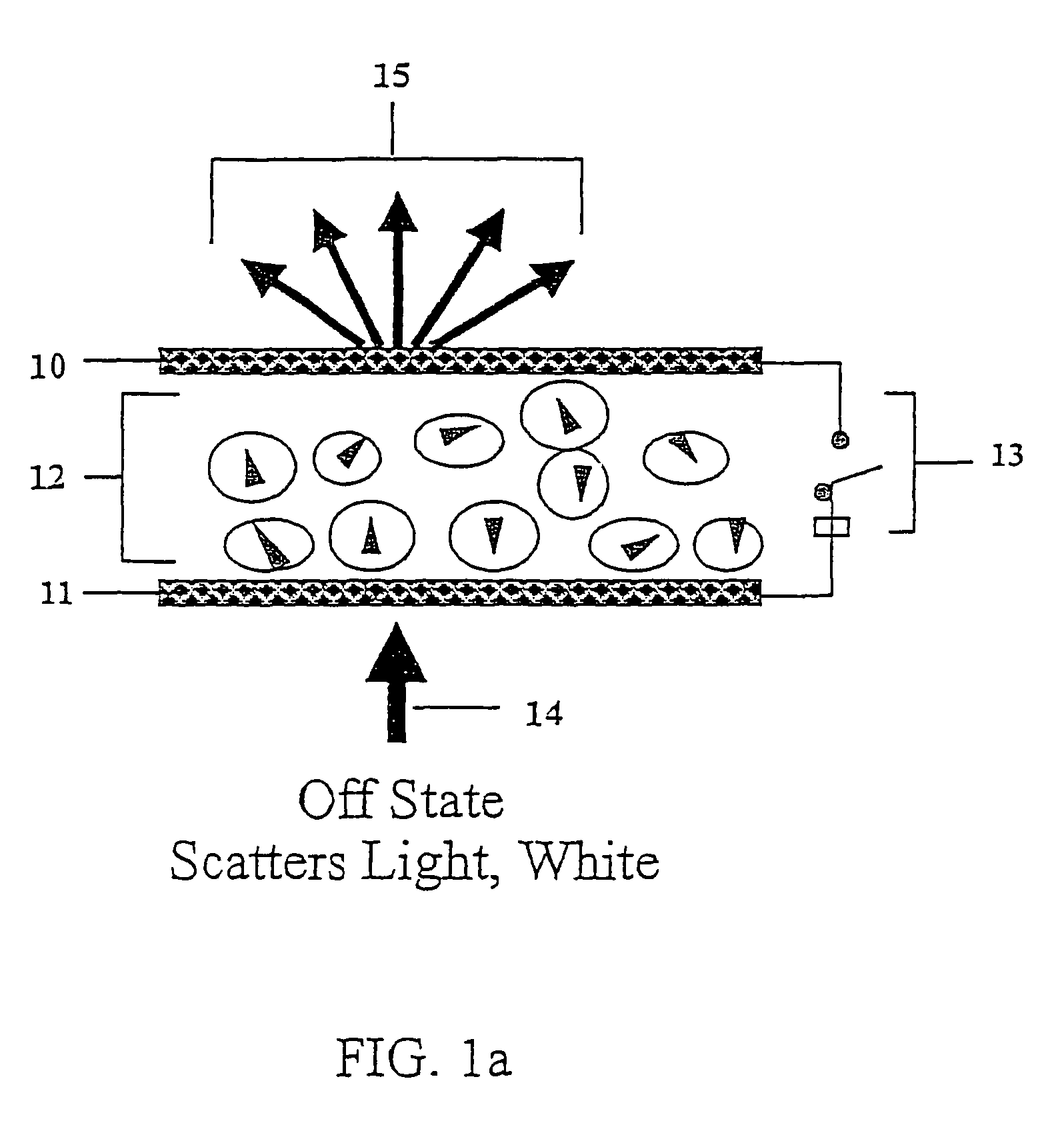 Transmissive or reflective liquid crystal display and process for its manufacture