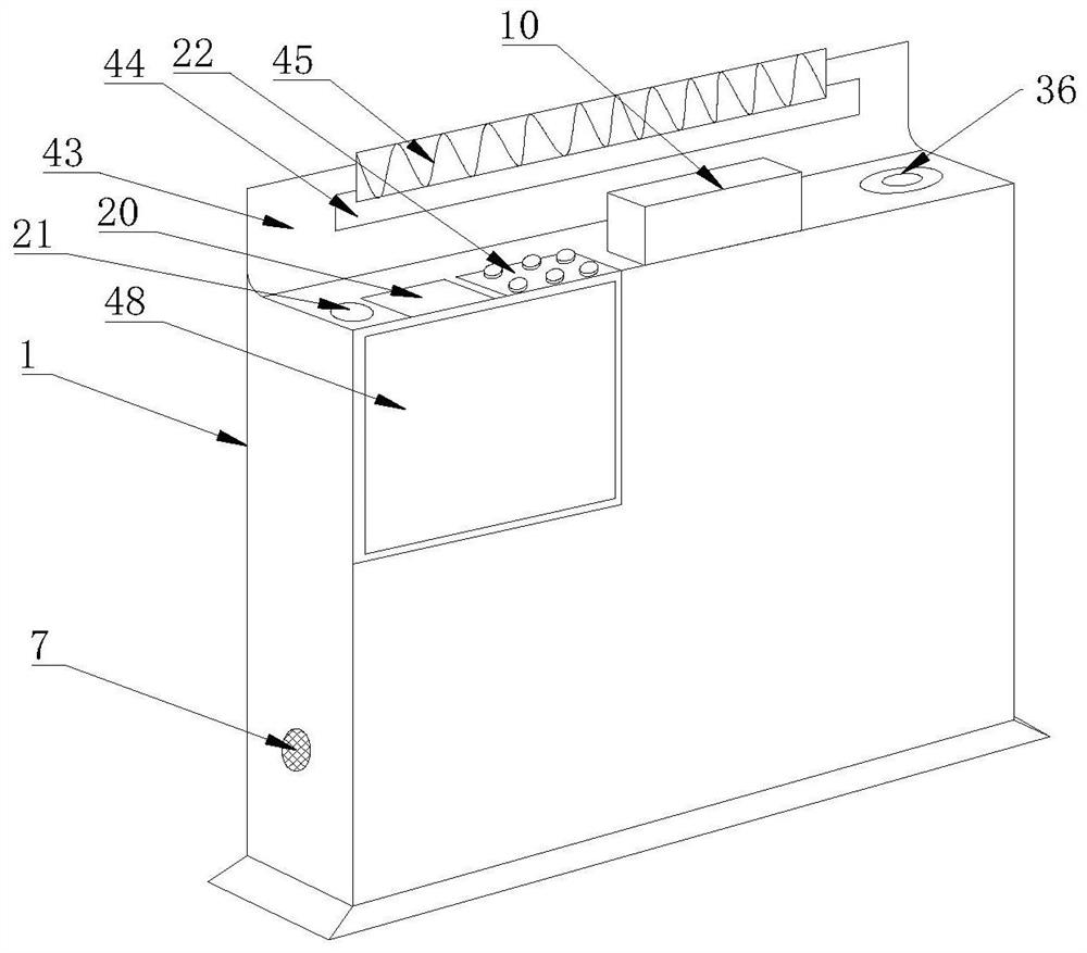 Bidirectional forced lung circulation oxygen supply machine