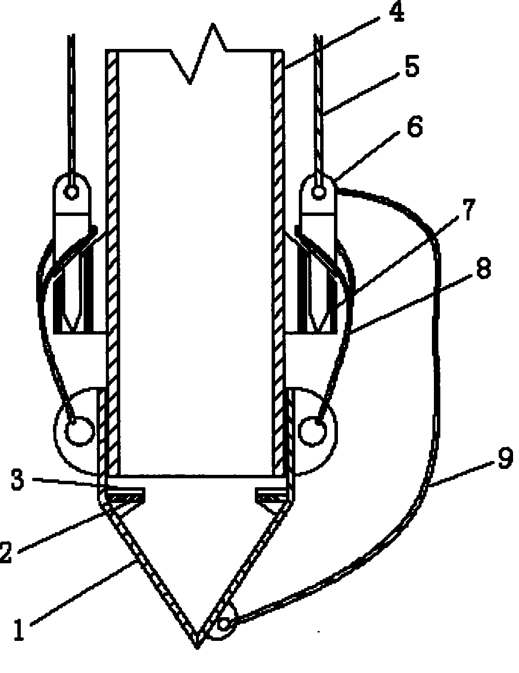 Pile extension under water