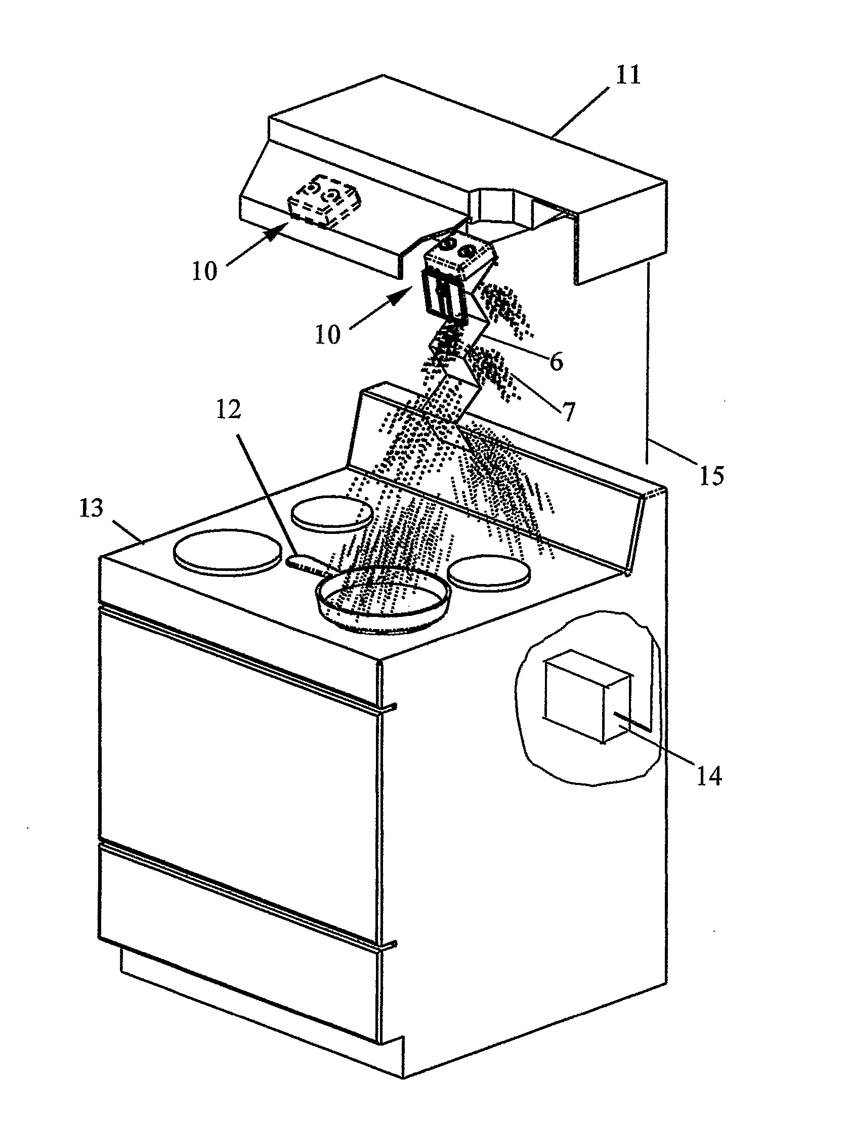 Automatic Stove Top Fire Suppression Module