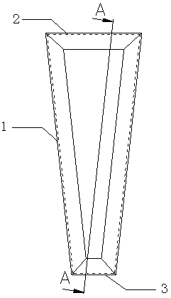 Arc connecting structure of attach-type lifting scaffold of multi-curved-face building