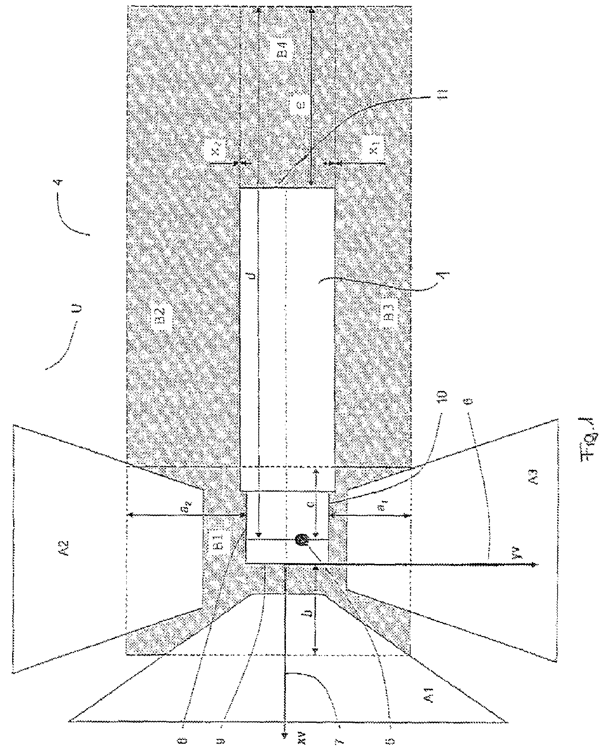 Monitoring of the close proximity around a commercial vehicle