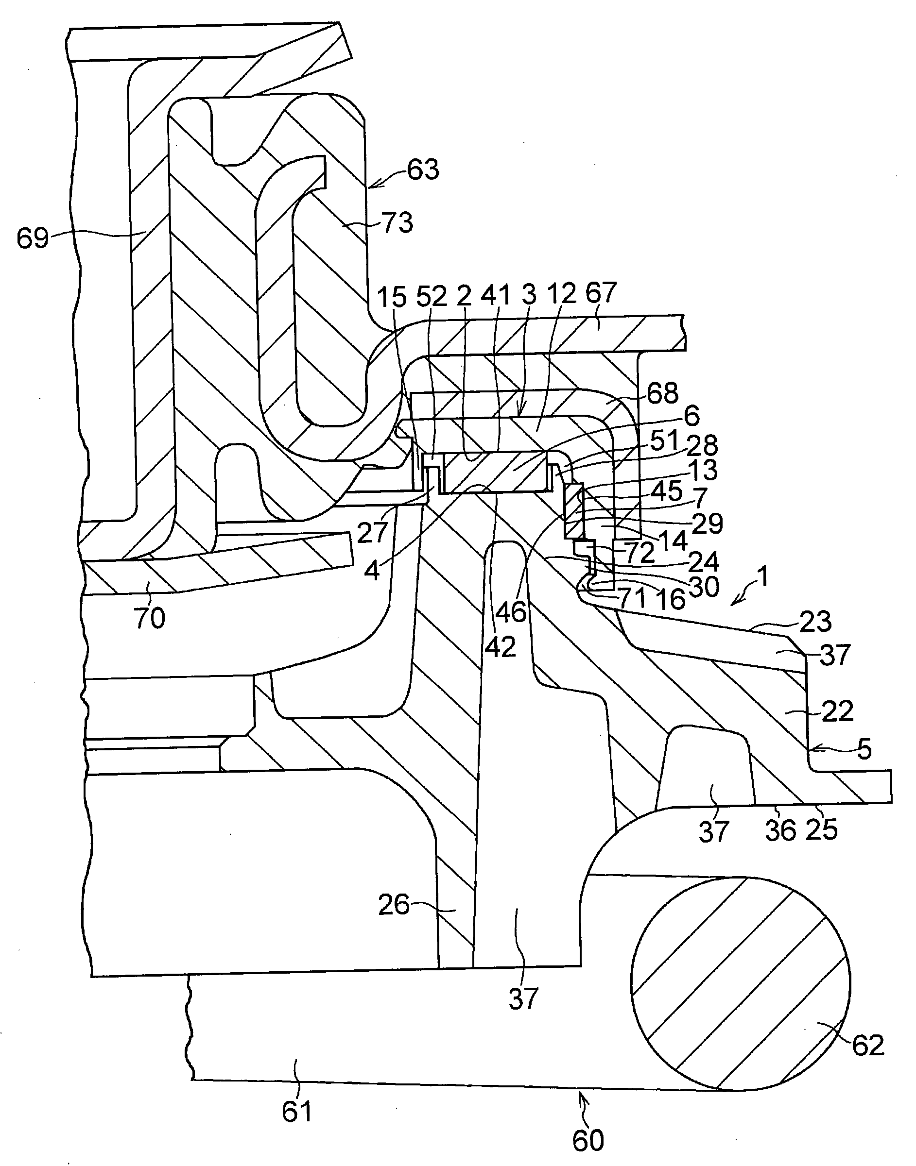 Strut slide bearing