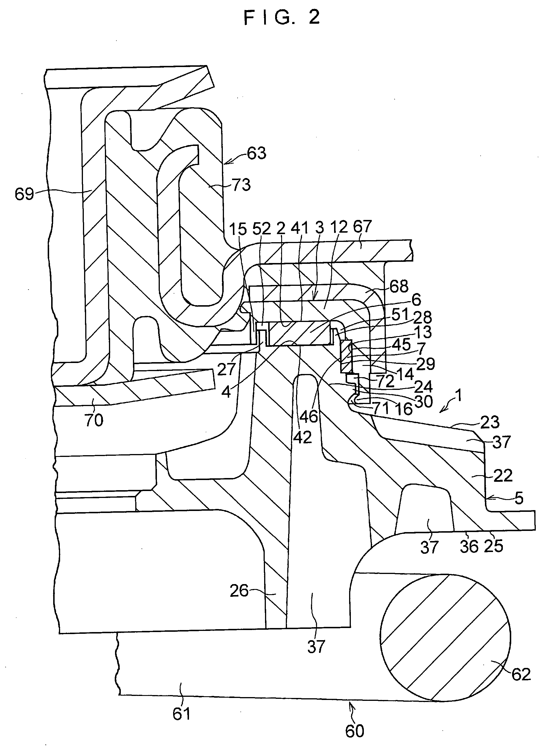 Strut slide bearing