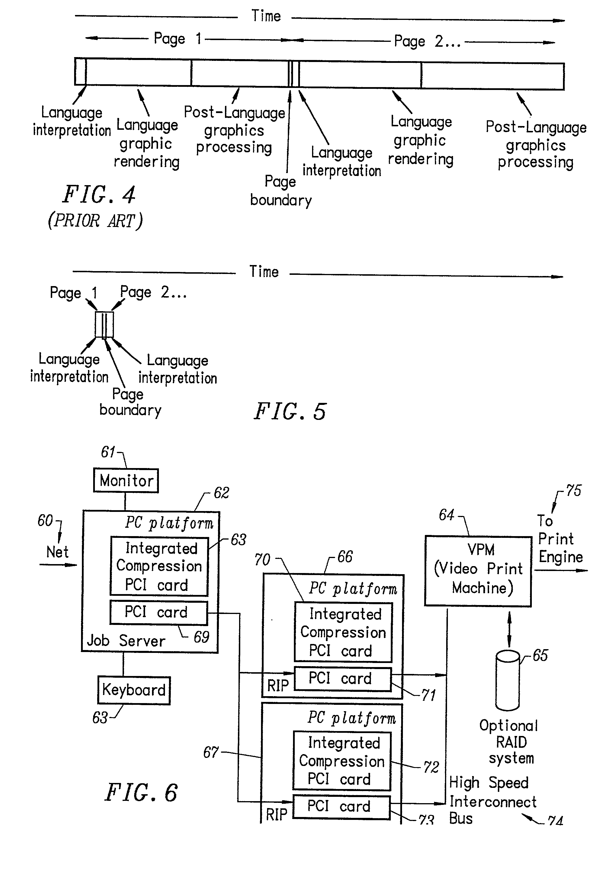 Printing method and apparatus having multiple raster image processors